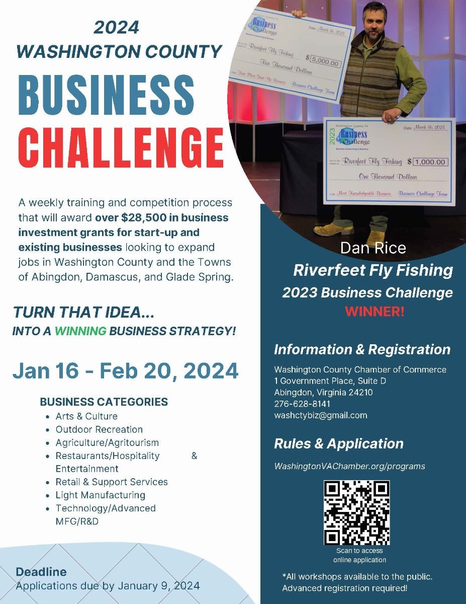 Business Challenge Washington County, VA Chamber of Commerce